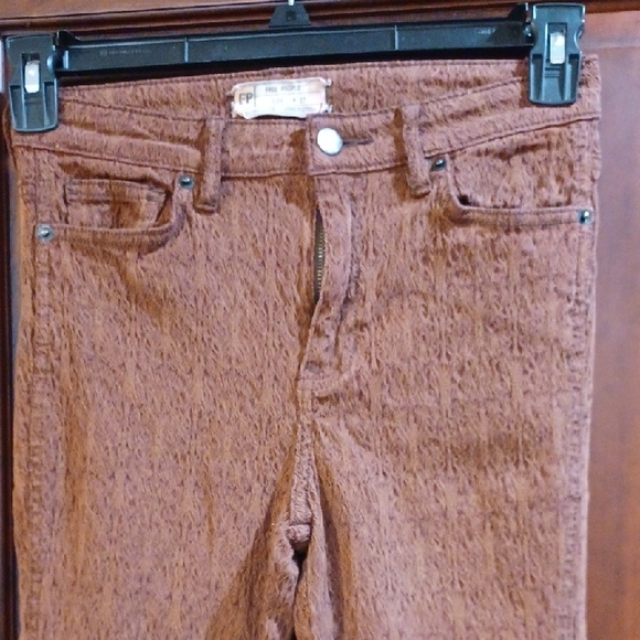 FP Movement by Free People Denim - FP Movement by Free People High Rise Brown Jeans